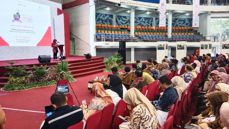 Pembukaan IQE 2023 di Dome Balikpapan, Kamis (9/11).