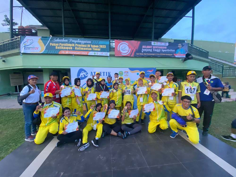 Cabor atletik diharapkan menjadi lumbung medali bagi atlet paralympic asal Kota Balikpapan.  (Foto : Istimewa)