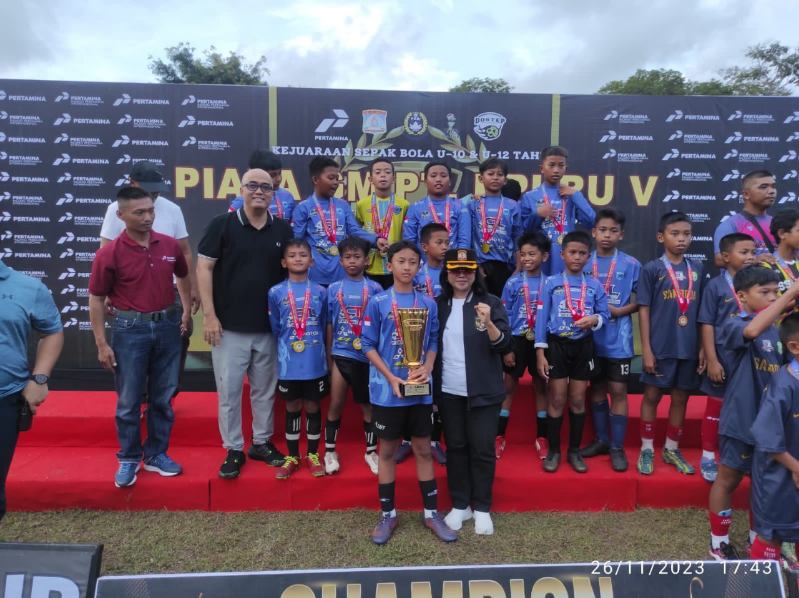 Setelah menjuarai Pertamina Cup November kemarin, SSB Kariangau bakal berlaga pada turnamen U-12 Golden Nations Youth Championship di Bekasi. (Foto : Istimewa)