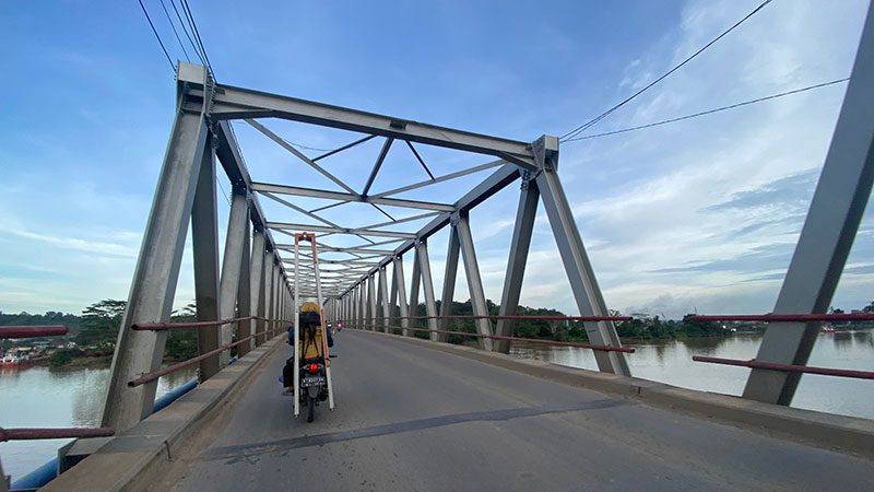 PERLU KAJIAN: Wacana pembangunan jembatan baru yang menghubungkan Teluk Bayur dan Gunung Tabur masih perlu kajian teknis yang mendalam.