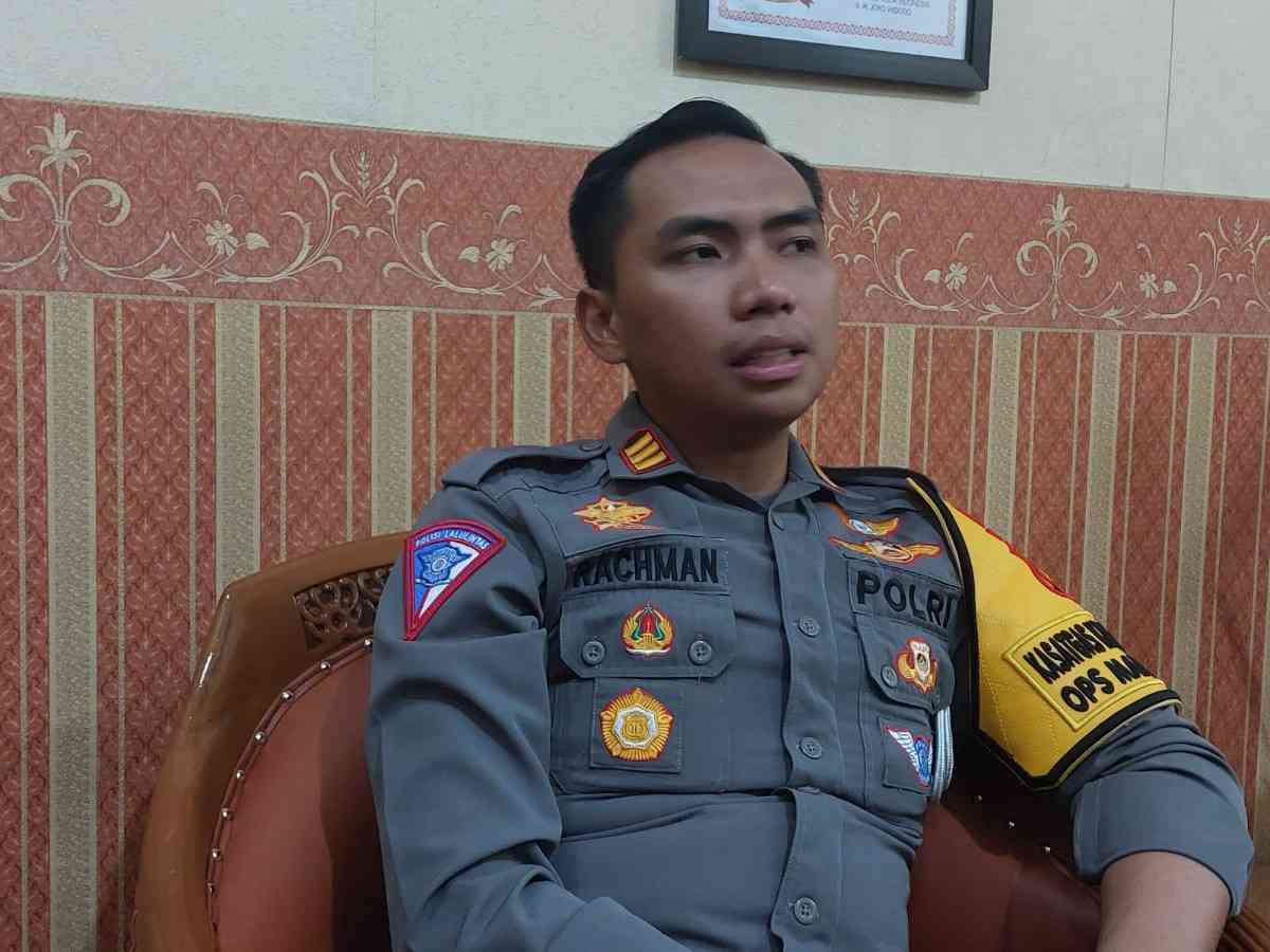 Kepala Satuan Lalu Lintas Polres Kukar AKP Rachman Ashari (Elmo/Prokal.co)