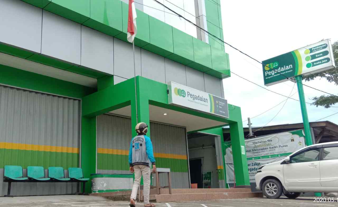 DAMPAK EKONOMI: Pandemi Covid-19 berpengaruh terhadap penurunan pemberian kredit ultra mikro di Pegadaian Tanjung Selor.