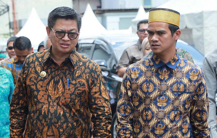 PILGUB: Pasangan calon Irianto Lambrie-Irwan Sabri yang akan maju pada Pilkada 9 Desember mendatang.