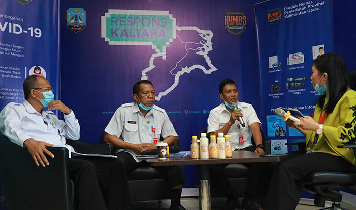 PEREKONOMIAN: Edisi Respons Kaltara kali ini membahas perekonomian pada masa memasuki AKB, kemarin (12/8).