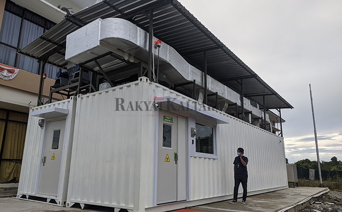 LAB PCR: Belum difungsikan sejak diadakan November 2020 karena menunggu suplai listrik.