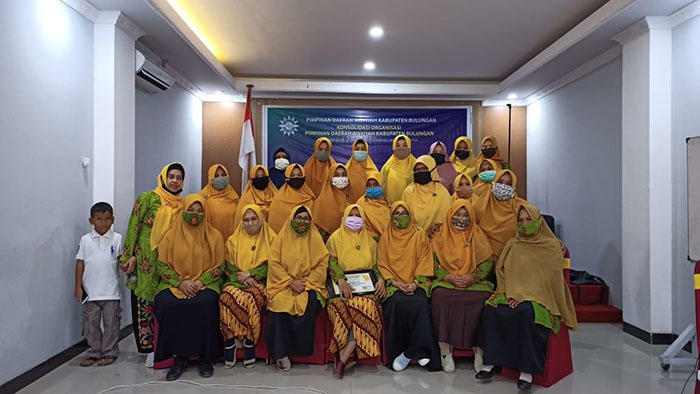 KONSOLIDASI ORGANISASI: Aisyiyah Bulungan usai menggelar konsolidasi sebagai bentuk memaksimalkan kinerja cabang dan ranting.