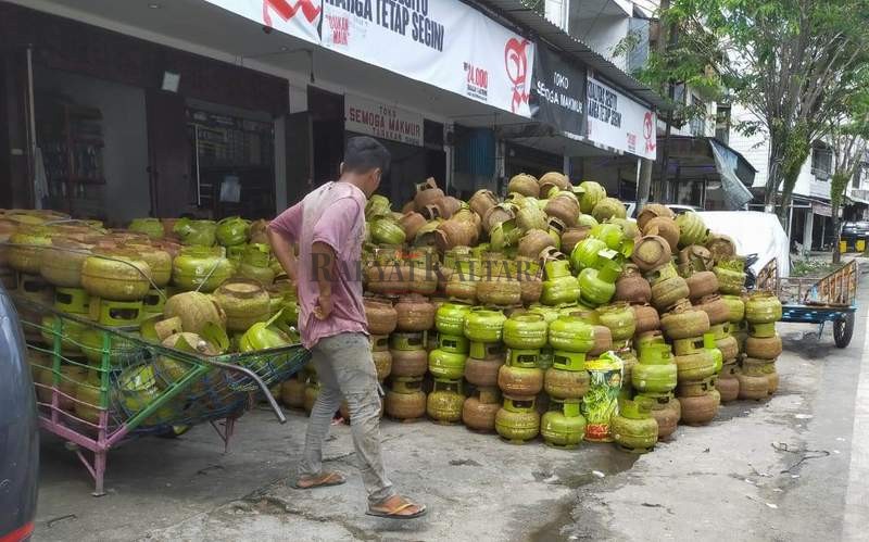ENERGI: Penjualan elpiji 3 kg bersubsidi di Tarakan sudah diatur melalui Perwali Tarakan, rantai distribusi hanya sampai tingkat pangkalan.