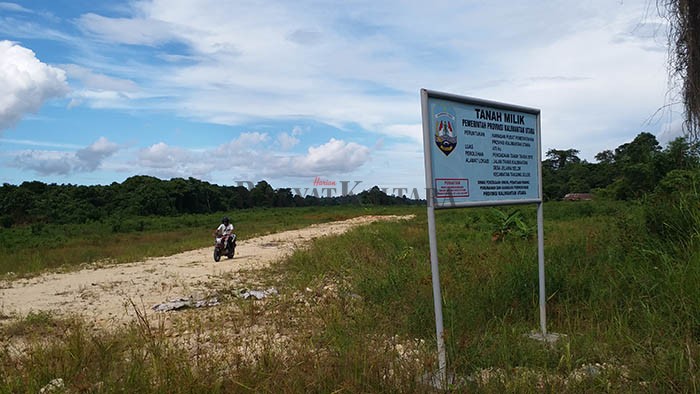 BELUM ADA PROGRES: Lokasi Kota Baru Mandiri (KBM) yang masih berproses di Gunung Seriang, Kabupaten Bulungan.