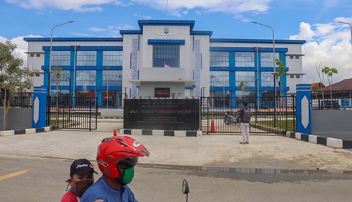 DAMPAK CORONA: Pembelajaran tatap muka di sekolah terpaksa ditunda seiring kasus Covid-19 di Bulungan masih terjadi peningkatan.