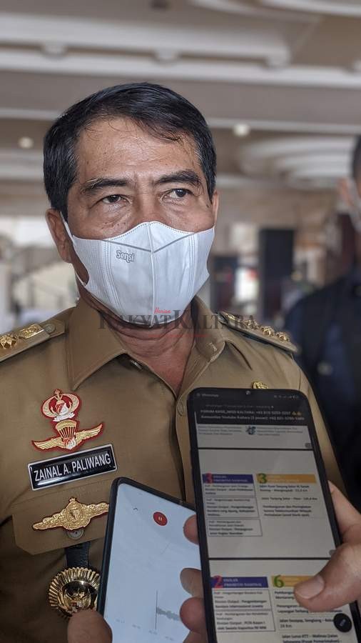 Gubernur Kalimantan Utara (Kaltara) Zainal Arifin Paliwang