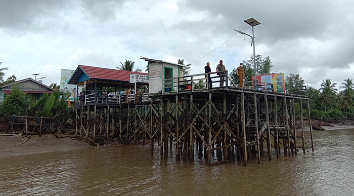 POTENSIAL PERHUBUNGAN: Pelabuhan Bebatu akan dikonsep dijadikan satu, baik untuk bongkat muat, pelabuhan feri hingga kontainer.