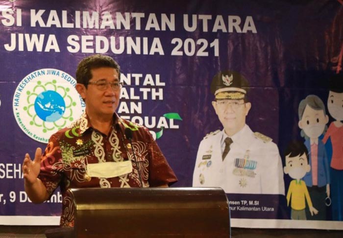 BERANTAS KORUPSI: Wakil Gubernur Kaltara Yansen TP menekankan agar ASN lingkup Pemprov Kaltara tak lakukan tindakan korupsi.