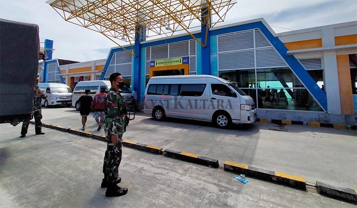 PERKETAT PROKES: Di Pelabuhan Tengkayu I Tarakan akan dilakukan pengawasan melalui posko bersama.