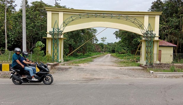KEBUN RAYA: Hutan Kota Bunda Hayati akan didesain menjadi Kebun Raya yang saat ini masih tahap pengerjaan.