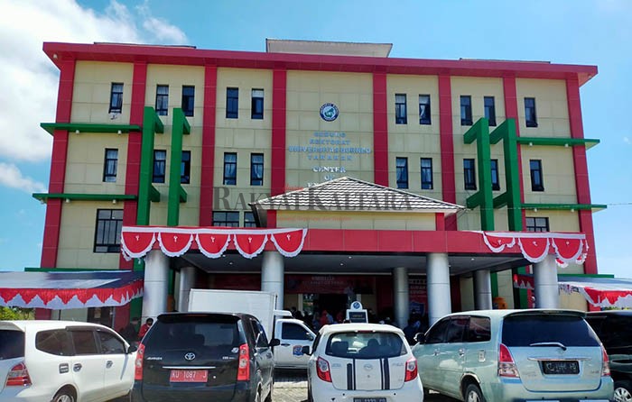PENDATAAN ASET: Universitas Borneo Tarakan merupakan salah satu aset milik Pemkot Tarakan yang diajukan untuk permohonan dalam bentuk peta bidang.