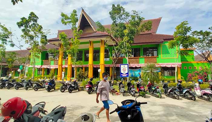 GEDUNG RSUD NUNUKAN: Kasus anggaran BLUD RSUD Nunukan tahun 2021 tengah dilidik Unit Tipikor pasca temuan Rp 5 miliar tanpa SPJ.