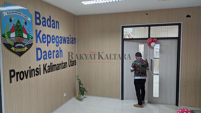 MASIH DITELUSURI: Aktivitas ASN di BKD Kaltara masih berjalan seperti biasa meski ada dugaan jual beli jabatan.