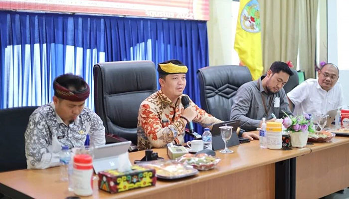 CEGAH KORUPSI: Bupati KTT Ibrahim Ali minta para ASN di lingkup Pemkab Tana Tidung untuk segera menindaklanjuti yang menjadi bahan evaluasi KPK RI.