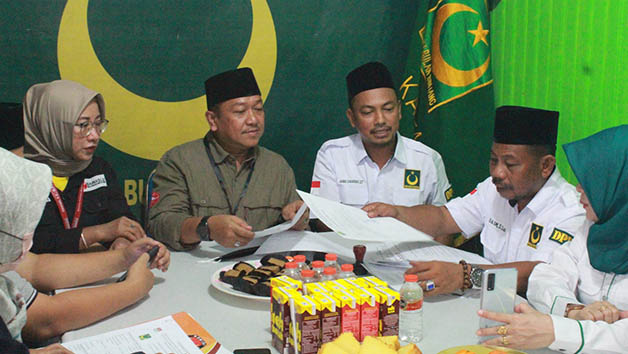 VERFAK PARPOL: KPU Kaltara turun ke lapangan untuk melakukan verifikasi faktual terhadap 9 partai yang diumumkan KPU RI.