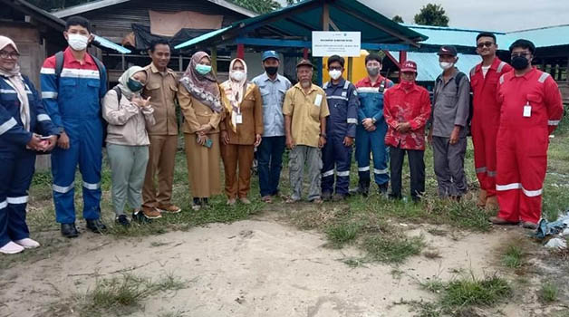 DIBANGUN: Rumah Pemotongan Unggas (RPU) kerja sama bersama Pertamina EP Bunyu Field.