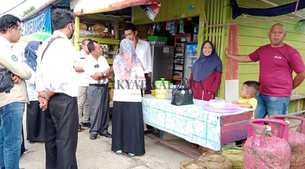 BERI IMBAUAN: Diskoperindag Bulungan mengingatkan pedagang eceran agar tidak menjual LPG 3 kg.