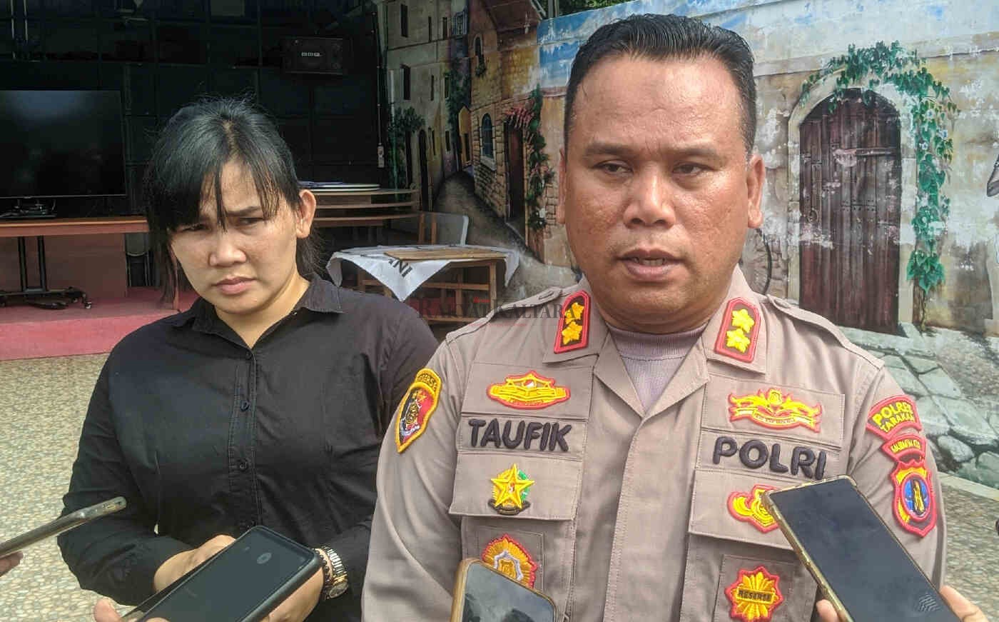 KEAMANAN PEMILU: Kapolres Tarakan AKBP Taufik Nurmandia (kanan) menginginkan pelaksanaan Pemilu 2024 berjalan lancar dan aman.