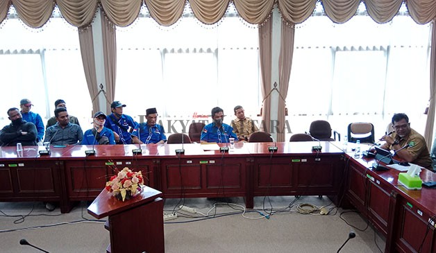 DIPERTANYAKAN: KSBSI Bulungan menyoroti data yang ditetapkan BPS dalam penetapan UMK Bulungan 2023.