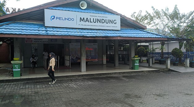 PERLUAS AREA PARKIR: Jelang Nataru area parkir di Pelabuhan Malundung Tarakan ditambah seluas 2.000 meter persegi.