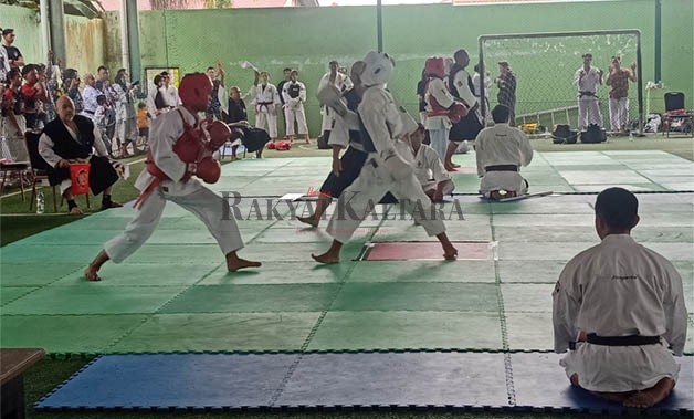 AJANG MENUJU PRA PON: Pada cabor Kempo, Kabupaten Nunukan berhasil merebut juara umum dengan torehan 14 medali, meliputi 7 emas, 5 perak dan 2 perunggu.
