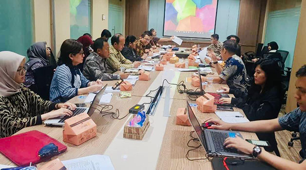 RAPAT PSN: Suheriyatna turut dalam rapat bersama Tim Komite Percepatan Penyediaan Infrastruktur Prioritas (KPPIP) di Kantor Kemenko Ekonomi, belum lama ini.