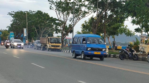 ANTISIPASI PELANGGARAN: Bila ditemukan pemasangan stiker peserta Pemilu, Bawaslu Bulungan akan memberikan penindakan.