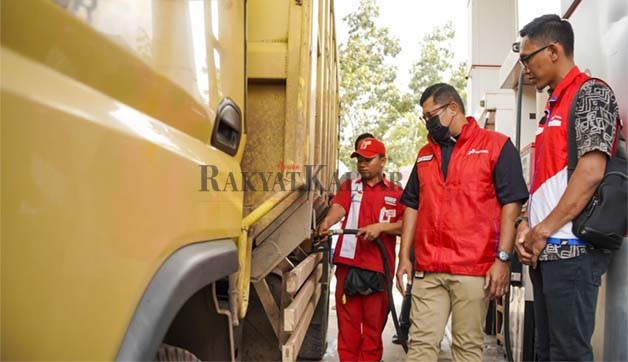 PEMENUHAN BBM: PT Pertamina Patra Niaga Regional Kalimantan memastikan stok BBM di sejumlah SPBU tercukupi tanpa kekurangan.