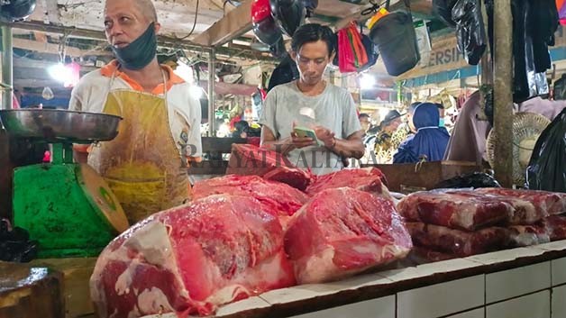 KEBUTUHAN DAGING BEKU: Ketersediaan daging beku di Tarakan masih mengalami kelangkaan karena hingga saat ini belum ada pengiriman.