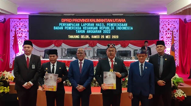 PENGHARGAAN WTP: DPRD Kaltara mengapresiasi Pemprov Kaltara yang mendapatkan WTP 9 tahun  berturut-turut.