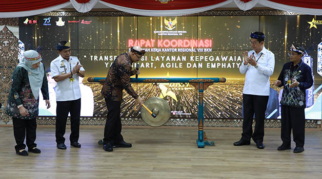 RAKOR BKN: Pemprov Kaltara dipercaya jadi tuan rumah Rakor Kepegawaian se-Wilayah Kerja Kantor Regional VIII BKN.