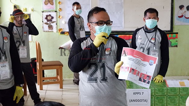 ALOKASI ANGGARAN: Pada Pilkada mendatang sudah dianggarkan untuk penyelenggaraan Pemilu sebesar Rp 128 miliar.