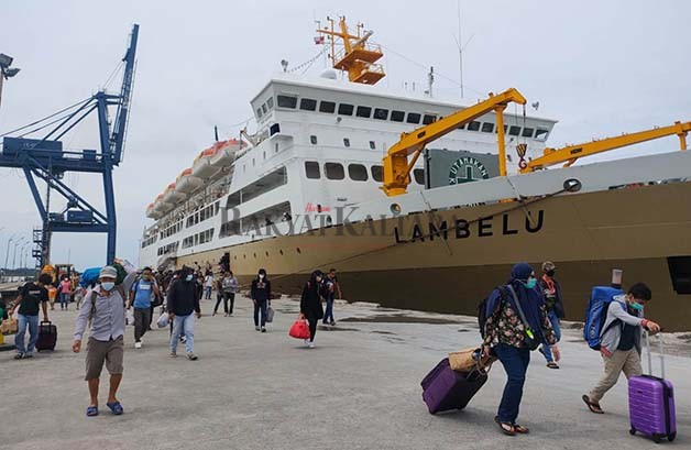LINTAS NEGARA: Pelabuhan Malundung Tarakan akan dipergunakan untuk pelayanan keberangkatan rute Tarakan-Tawau.