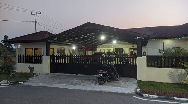 ASISTENSI: Tim Bareskrim Polri mengasistensi langsung penyelidikan dengan lakukan olah TKP ulang di rumah jabatan Kapolda Kaltara.