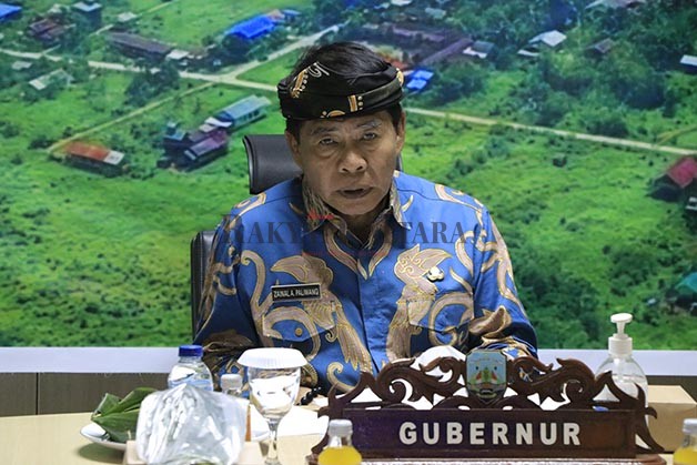 MENANG BANDING: Gubernur Kalimantan Utara Zainal Arifin Paliwang sudah layangkan banding ke PTTUN Banjarmasin.