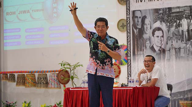 SEMINARI: Wagub Kaltara Dr Yansen TP, M.Si menghadiri peringatan HUT ke-91 GKII Daerah Krayan belum lama ini.