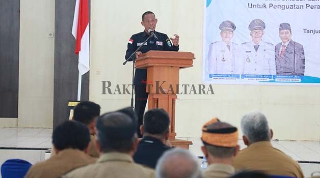 PENGANGGARAN: Bupati Bulungan Syarwani memastikan ADD alami kenaikan 1,3 persen untuk tahun depan.