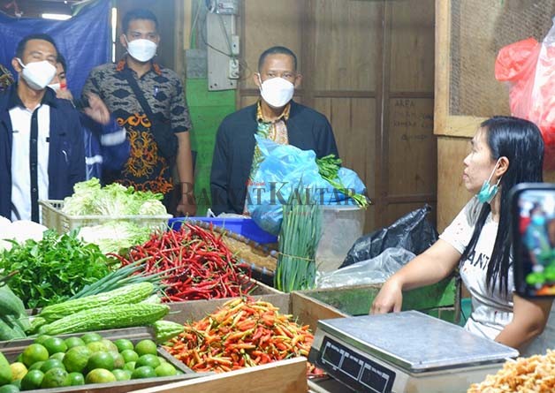 TEKAN INFLASI: Pemkab Bulungan berupaya untuk memastikan ketersediaan bahan pokok terpenuhi jelang Nataru.