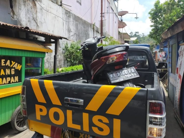 Motor yang tak kunjung diambil pemiliknya ini kemudian