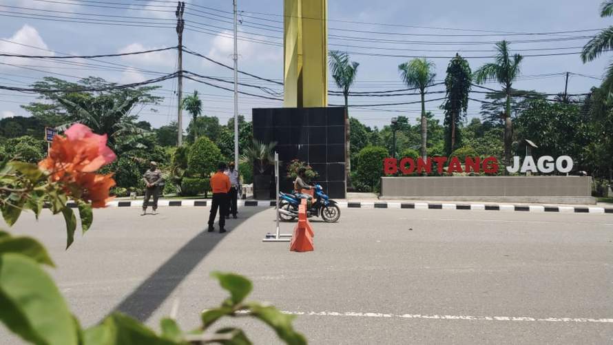 Penyekatan dimulai 6 Mei di Tugu Selamat Datang dan dua pintu masuk Bontang lainnya.