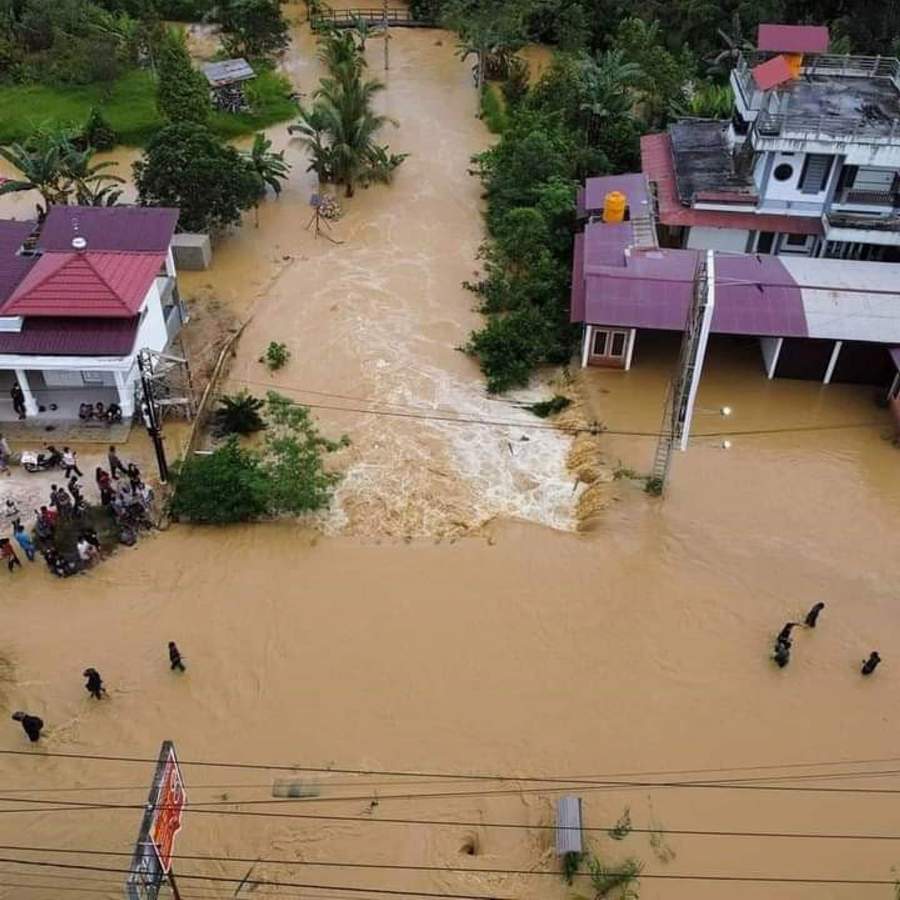 Banjir di Bontang, perlu penanganan segera.