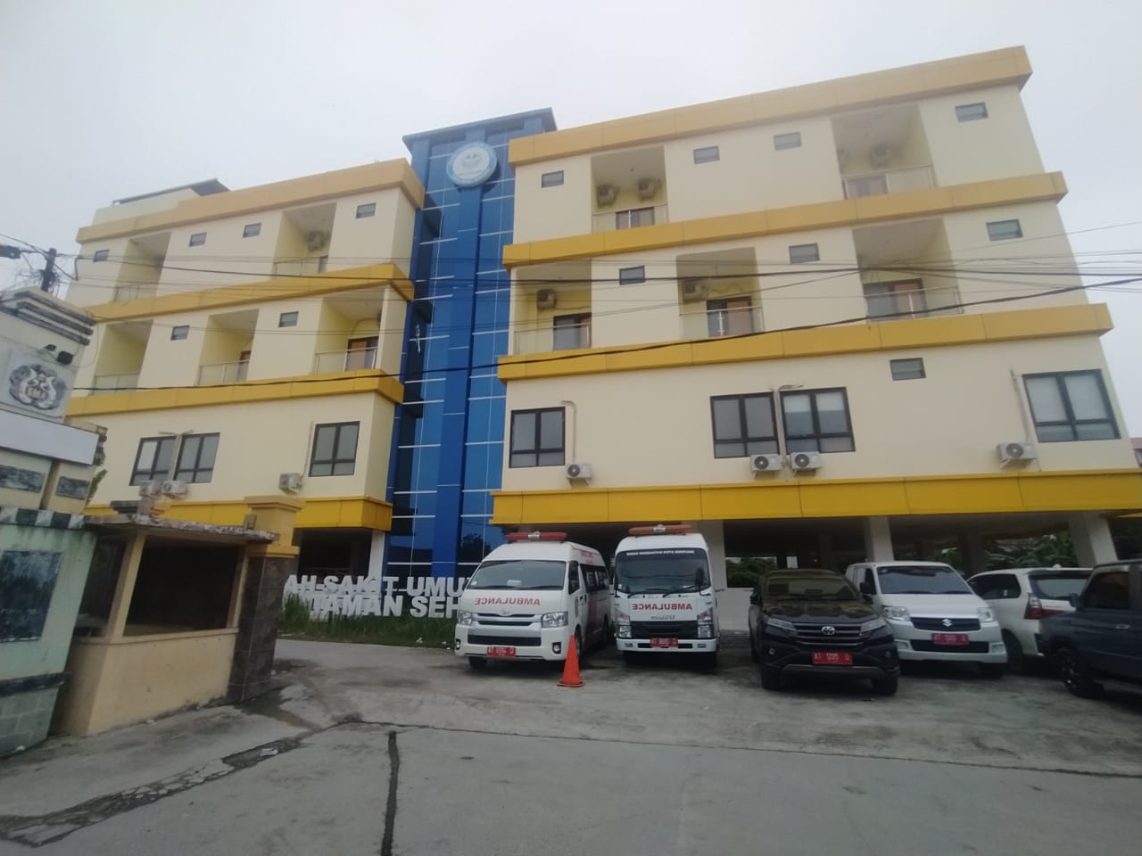 BERMASALAH: Proyek Rumah Sakit Taman Sehat atau Tipe D ini menimbulkan  kerugian negara, namun Polres Bontang berpotensi menghentikan perkara karena kontraktor sudah mengembalikan kerugian tersebut.