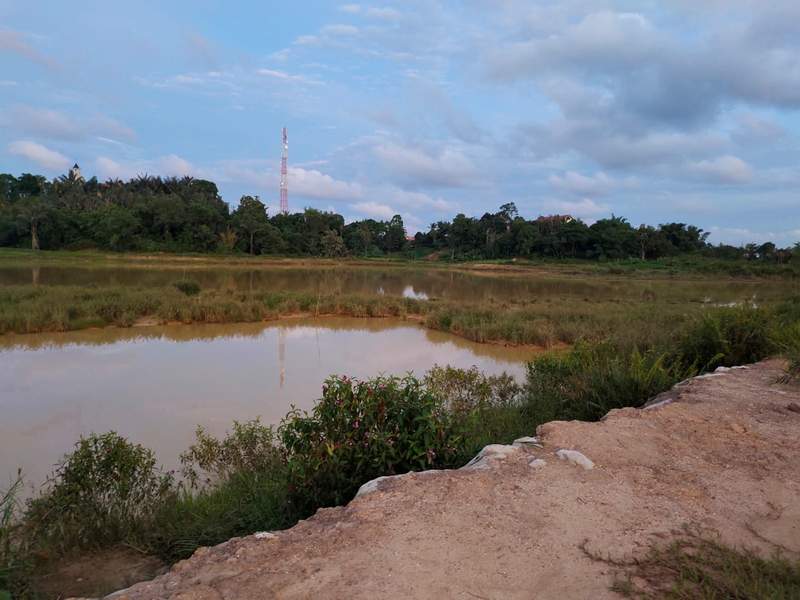 TAMPUNG AIR: Waduk Kanaan diproyeksikan menjadi fasilitas untuk mengurai persoalan banjir yang sering terjadi di Bontang.