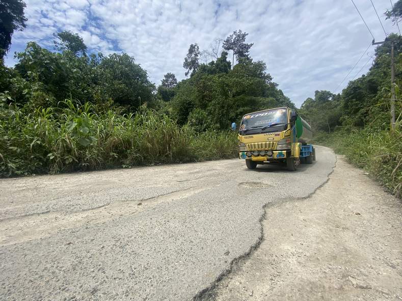 Perbaikan jalan dari Simpang Penggo, Batu Putih menuju Kecamatan Bidukbiduk akan menjadi wilayah perbaikan menggunakan Anggaran Inpres Nomor 3 Tahun 2023