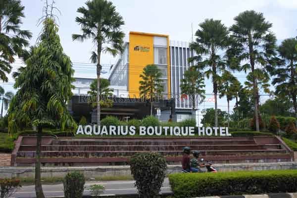 KARENA KORONA: Aquarius Boutique Hotel Sampit (ABHS) yang menjadi satu satunya hotel bintang empat di Kota Sampit tutup sementara mulai hari ini.(DOK.RADAR SAMPIT)