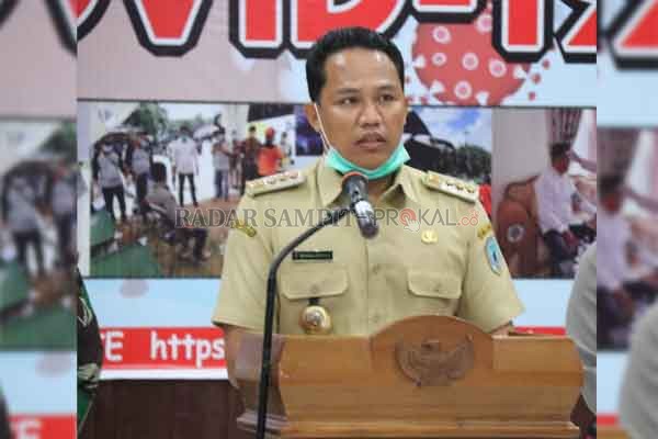 Ketua Gugus Tugas Percepatan Penanganan Covid-19 Kabupaten Lamandau Hendra Lesmana.